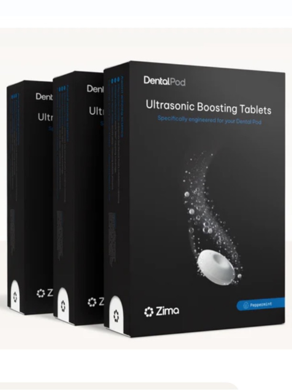 3 Boxes new ZIMA Ultrasonic Boosting Tablets for Dental Pod